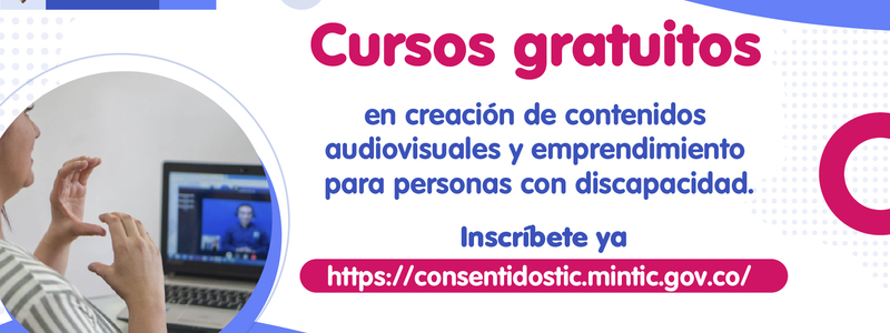 ¡Inscríbete ya! Con Sentidos TIC
